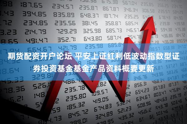 期货配资开户论坛 平安上证红利低波动指数型证券投资基金基金产品资料概要更新